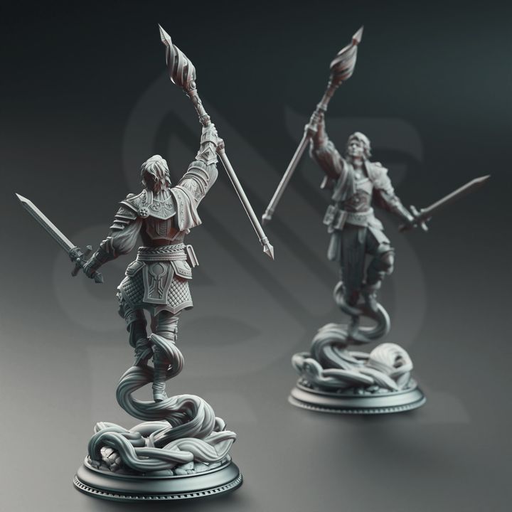 Air Genasi Battlemage Sorcerer - Noble Court Wizard by DM Stash