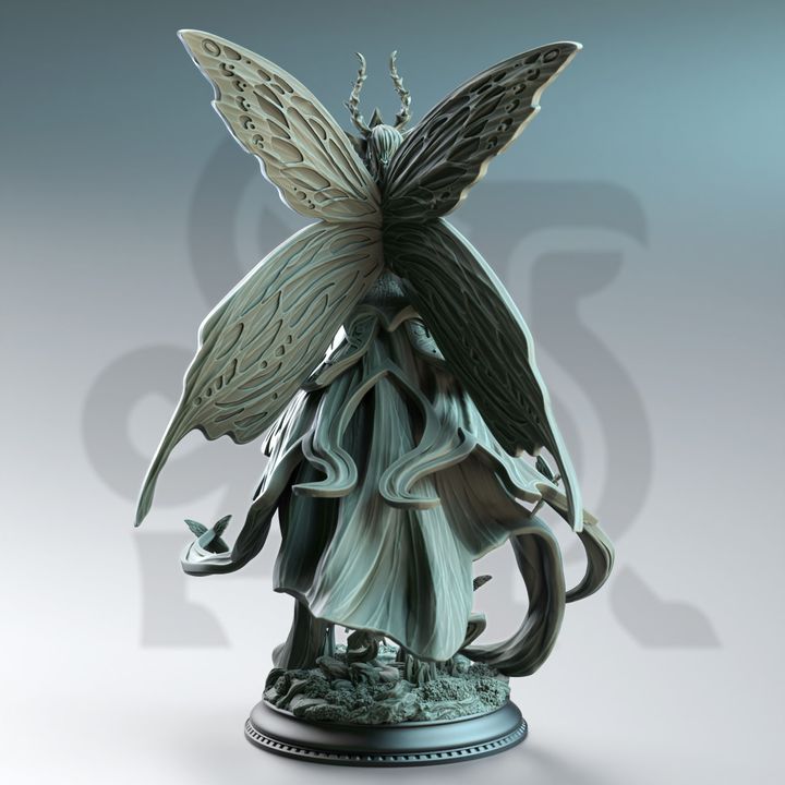 Butterfly Druid Nature Fey Witch 32mm Scale - Fairy Queen by DM Stash