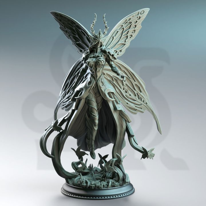 Butterfly Druid Nature Fey Witch 32mm Scale - Fairy Queen by DM Stash