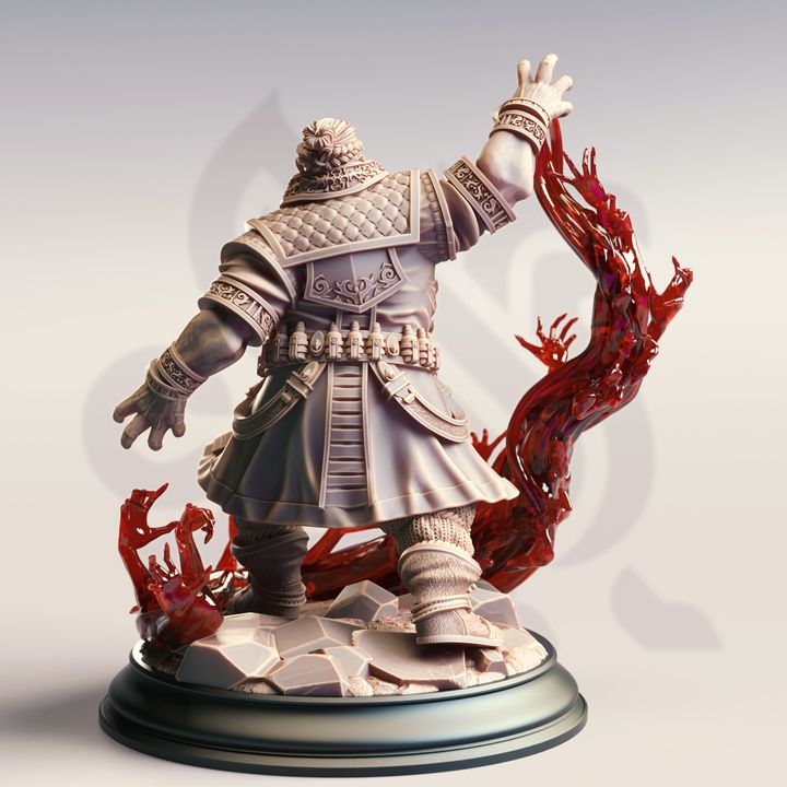 Necromancer Dwarven Steampunk Warlock - Dwarf Blood Mage by DM Stash