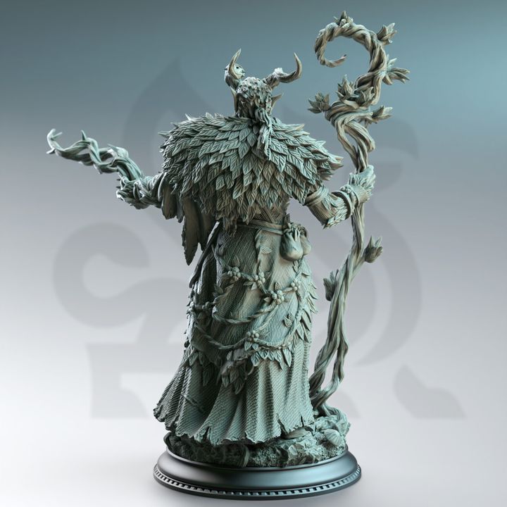 Elder Tiefling Nature Guardian Spellcaster Warlock - Satyr Druid by DM Stash