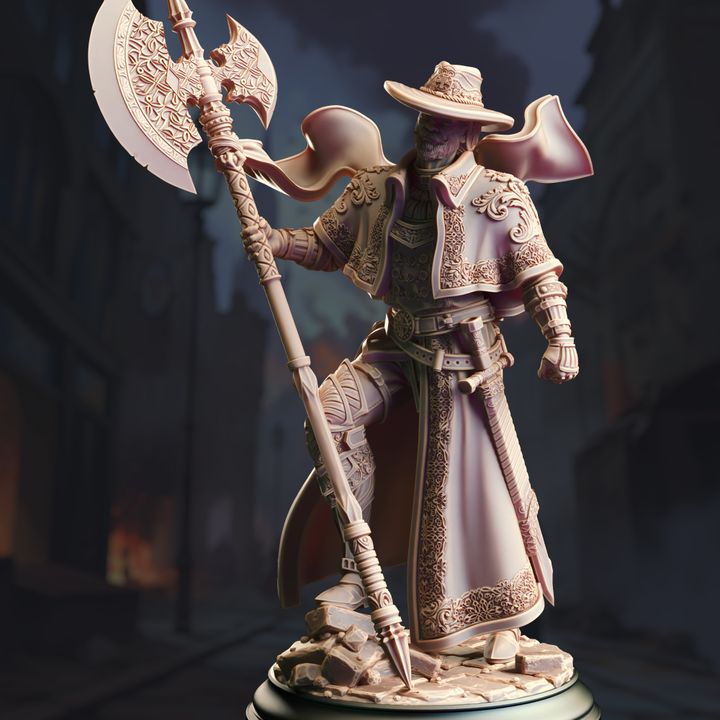 Great Axe Witch Hunter Executioner - Inquisitor Mage Hunter by DM Stash