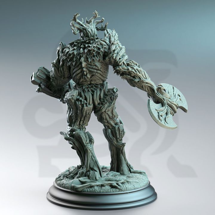 Tree Monster Nature Guardian Dryad 32mm Scale - Treant of Hatred by DM Stash