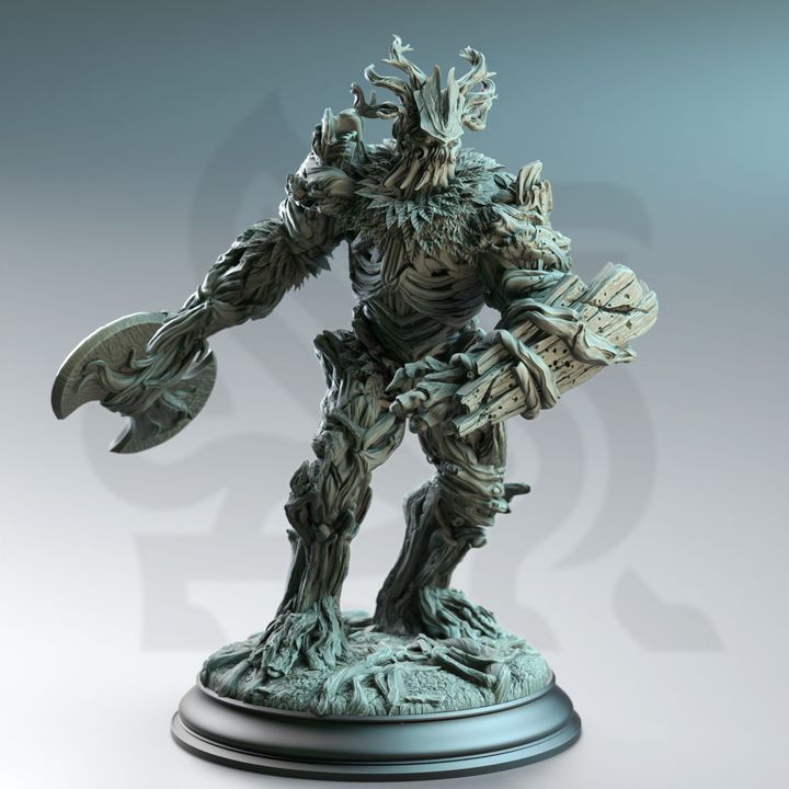 Tree Monster Nature Guardian Dryad 32mm Scale - Treant of Hatred by DM Stash