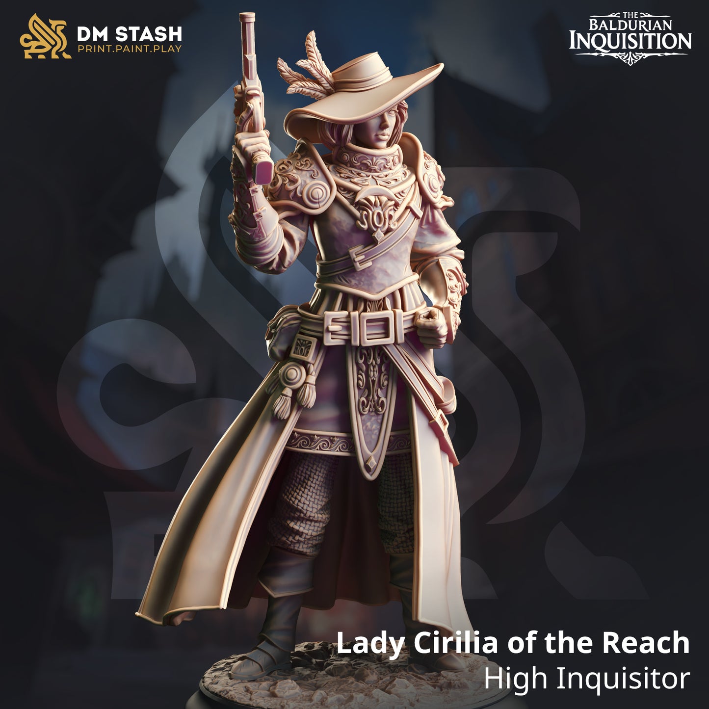 Female Monster Hunter Gunslinger - Human High Inquisitor by DM Stash