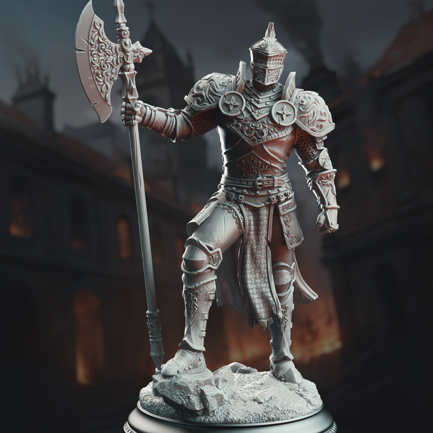 Castle Guard Armored Headsman Executioner - Knight of the Tower by DM Stash