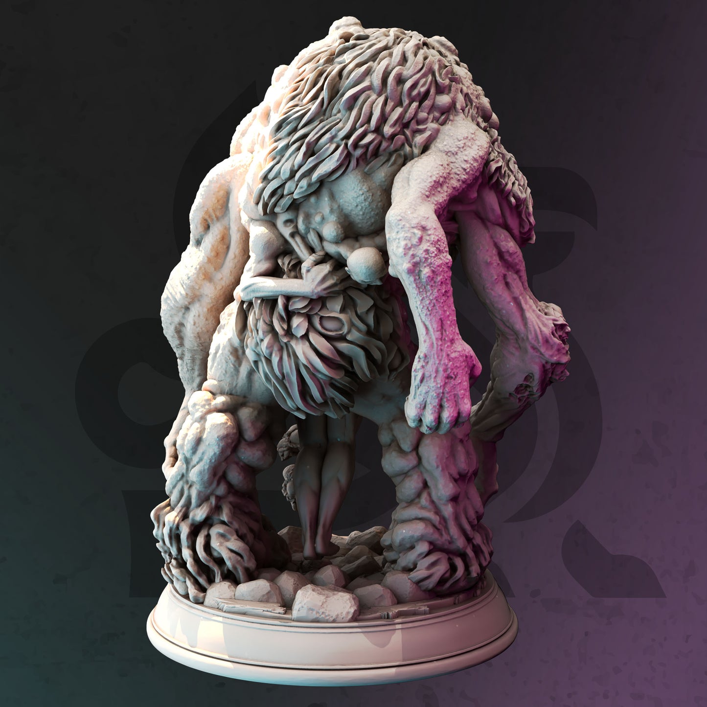 Cavern Shapeshifting Monster Abomination 32mm Scale - Underdark Parasitic Monstrosity by DM Stash