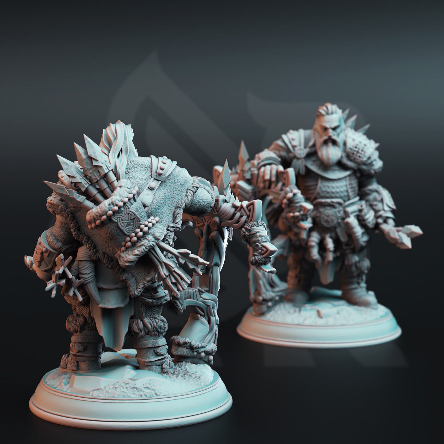 Dwarf Rogue Crossbow Engineer Miniature - Big Game Hunter by DM Stash