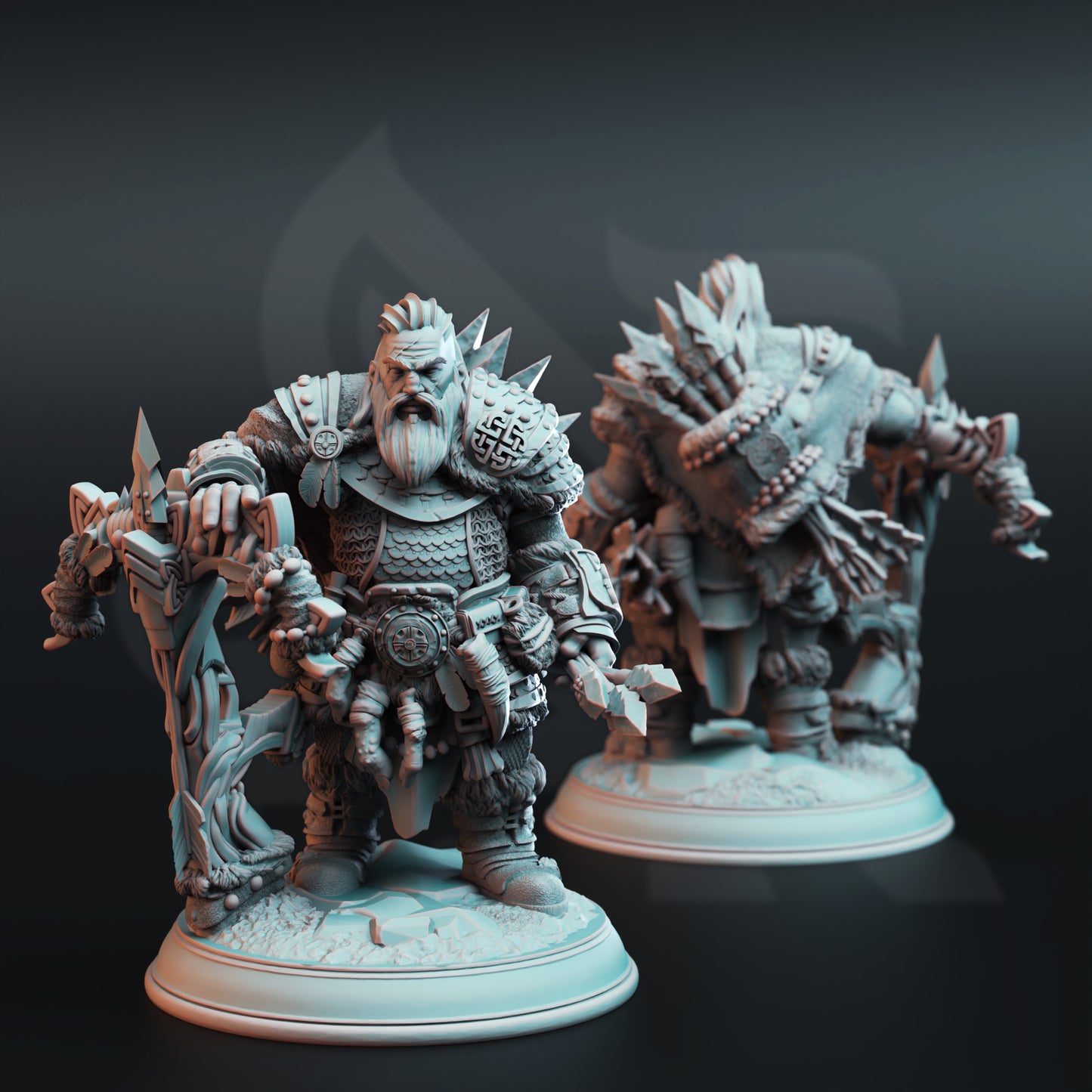 Dwarf Rogue Crossbow Engineer Miniature - Big Game Hunter by DM Stash