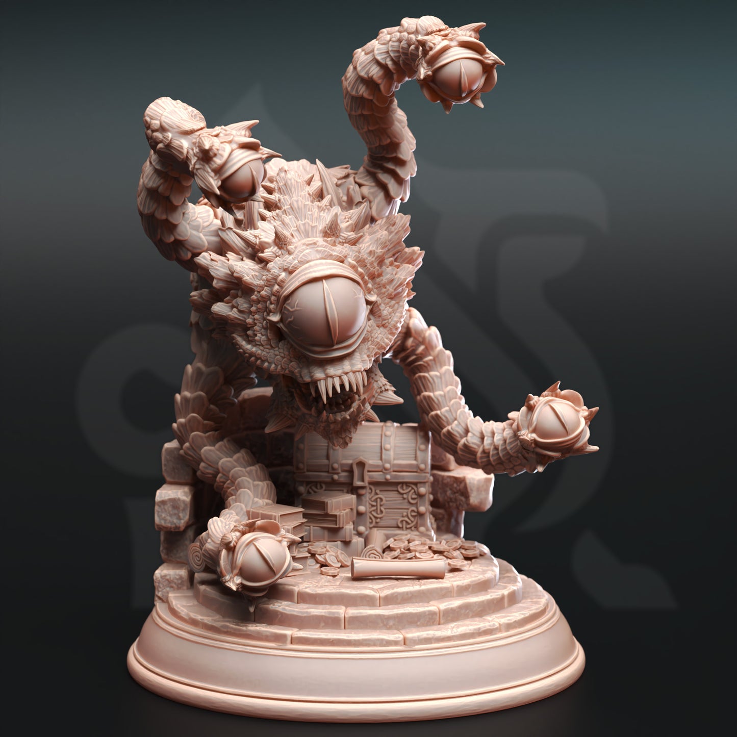 Beholder Spectator Entity Boss Monster Villain 32mm Scale - Aberrant Eye by DM Stash