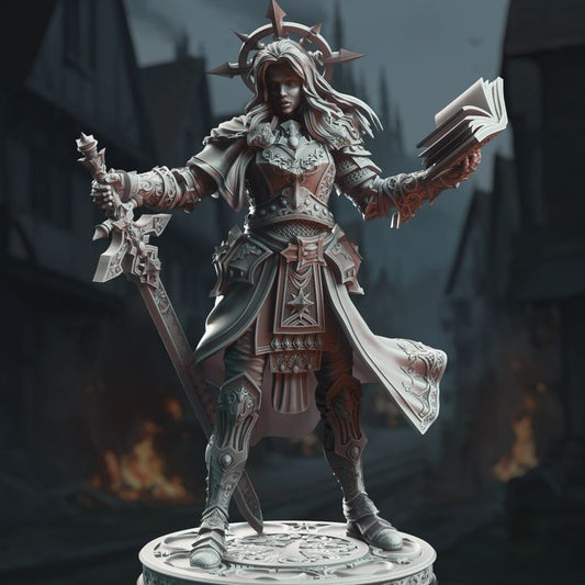 Spellbook Warrior Priestess Fighter - Paladin of Vengeance by DM Stash