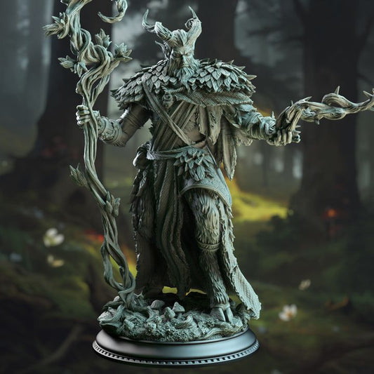 Elder Tiefling Nature Guardian Spellcaster Warlock - Satyr Druid by DM Stash