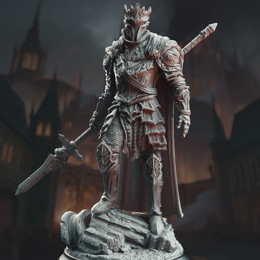 Armored Spear Soul Fighter 32mm Scale - Giant Slayer Knight by DM Stash