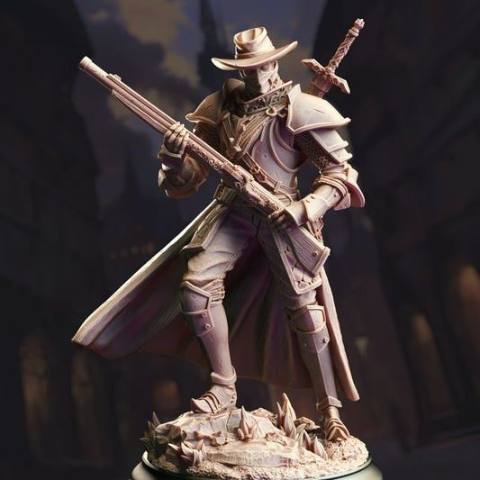 Cowboy Gun Ranger Hunter 32mm Scale - Inquisitor Gunslinger by DM Stash