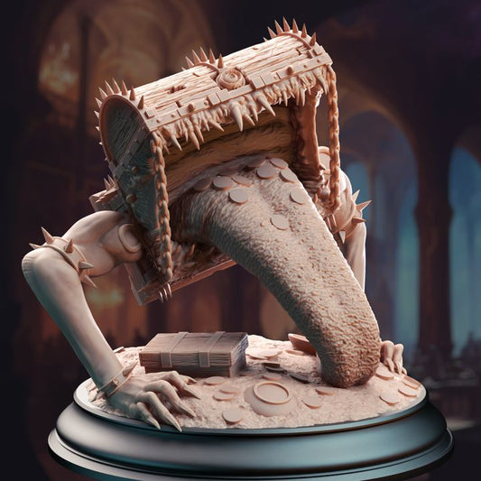 Trap Monstrosity Loot Enemy 32mm Scale - Treasure Mimic by DM Stash