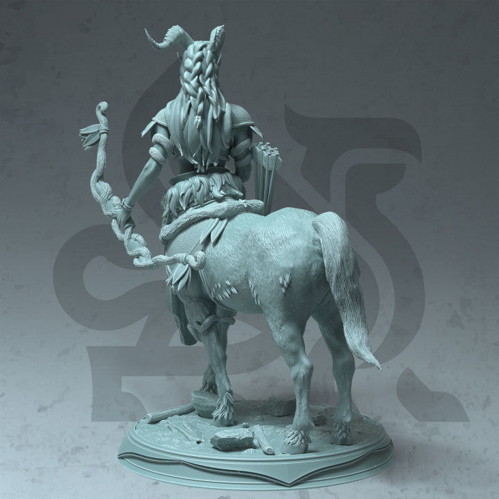 Centaur Fawn  Female Fantasy Creature Miniature 32mm Scale - Centaur Sentinel by DM Stash