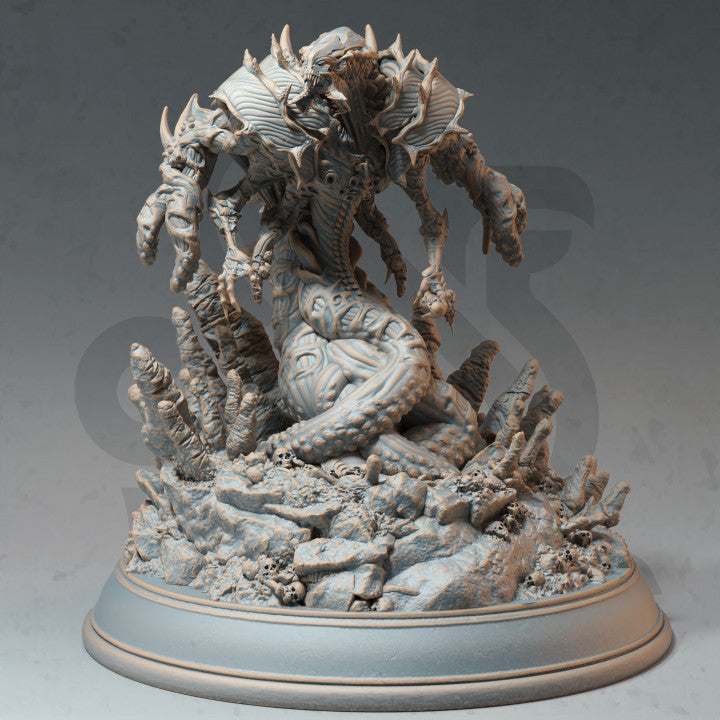 Giant Alien Boss Lovecraftian Sea Monster 32mm Scale - Eldritch Abomination by DM Stash