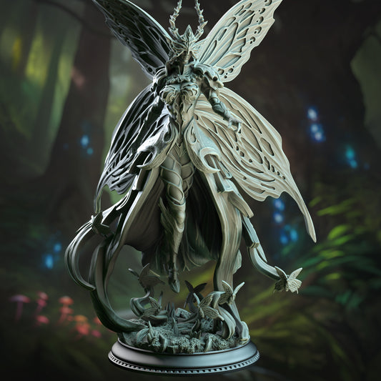 Butterfly Druid Nature Fey Witch 32mm Scale - Fairy Queen by DM Stash
