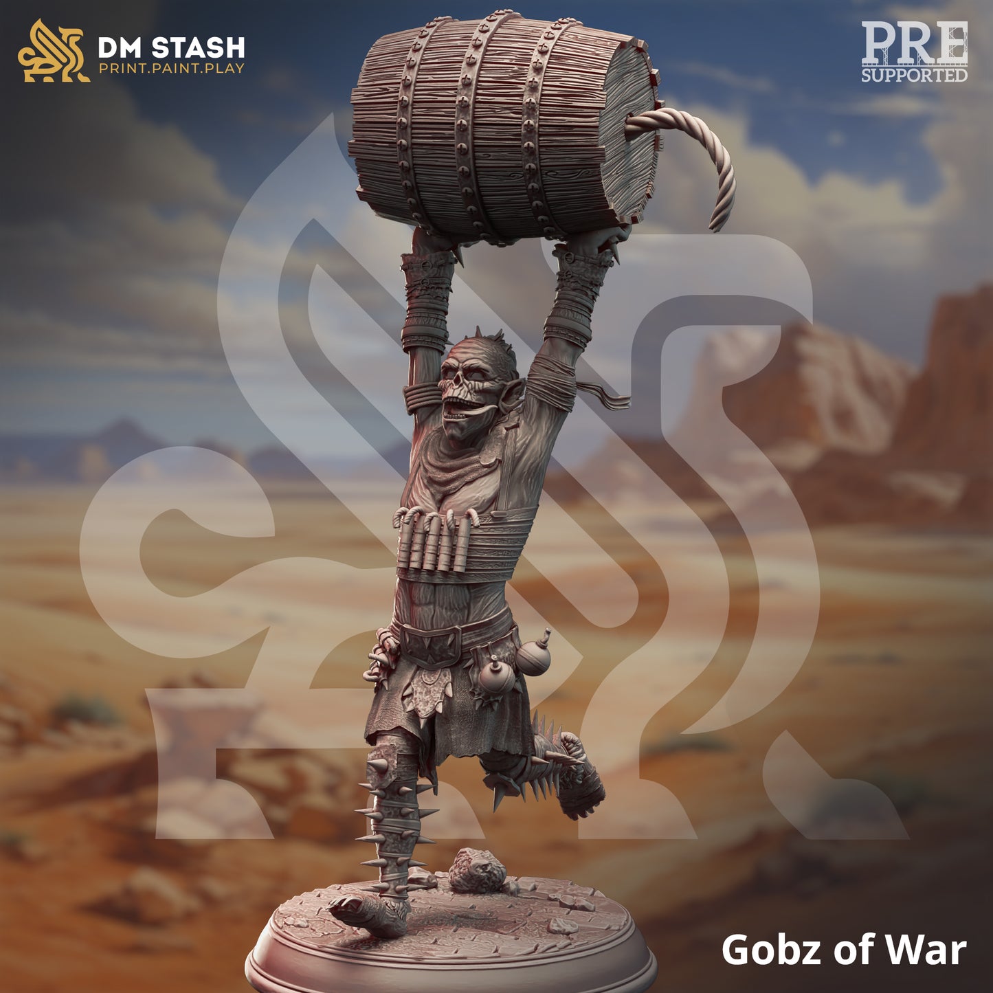 Goblin Bandit Trio Bomber Assassin Slinger Minions 32mm Scale - Goblin War Squad by DM Stash