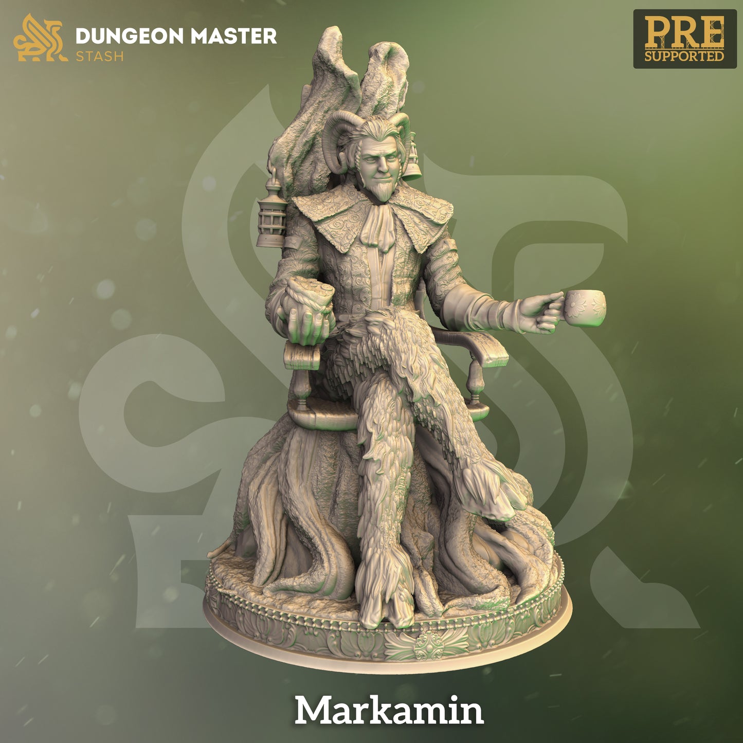 Faun Nature Forest Demon Villain NPC 32mm Scale - Satyr Trickster by DM Stash