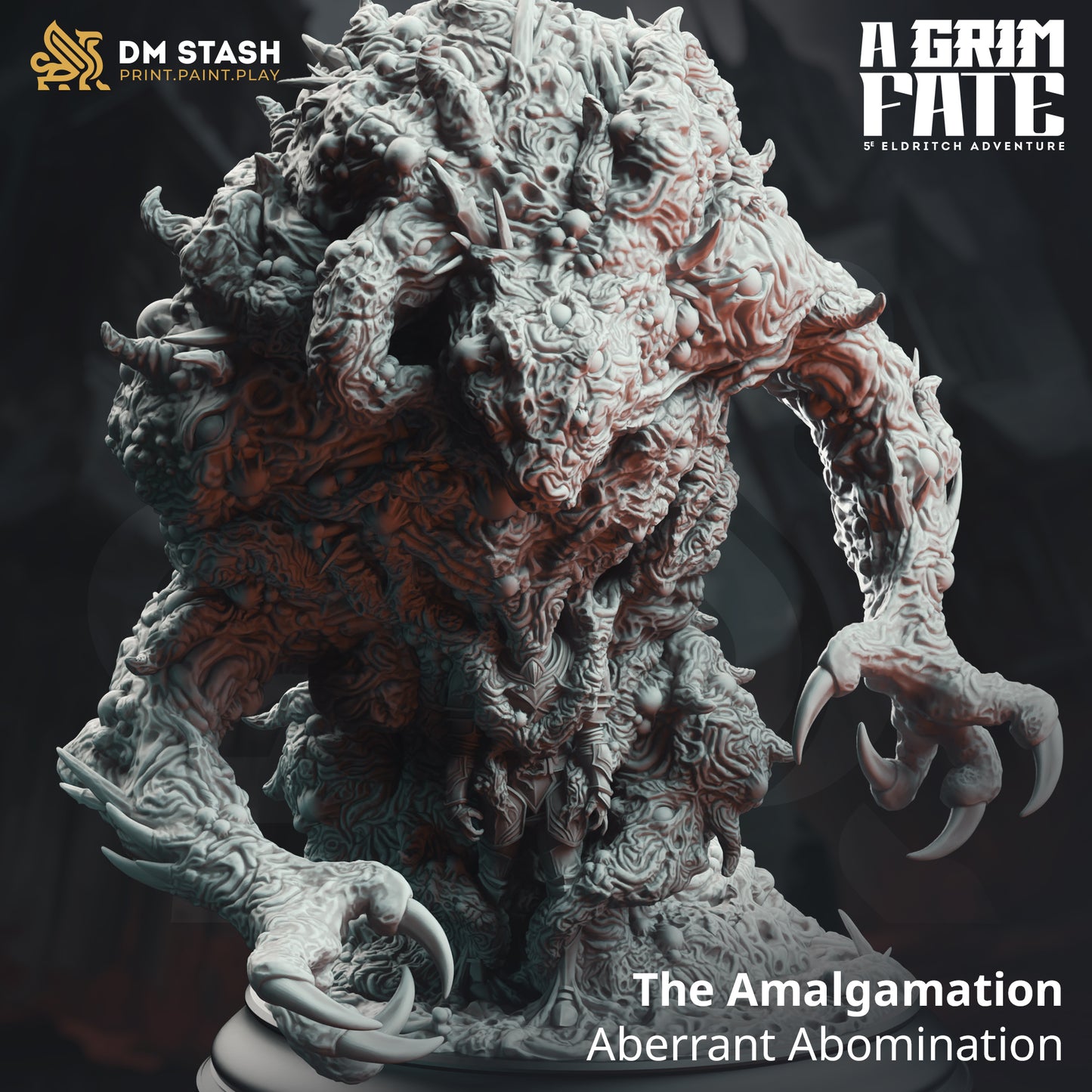 Eldrich Void Monster Large Miniature 32mm Scale - Aberrant Abomination by DM Stash