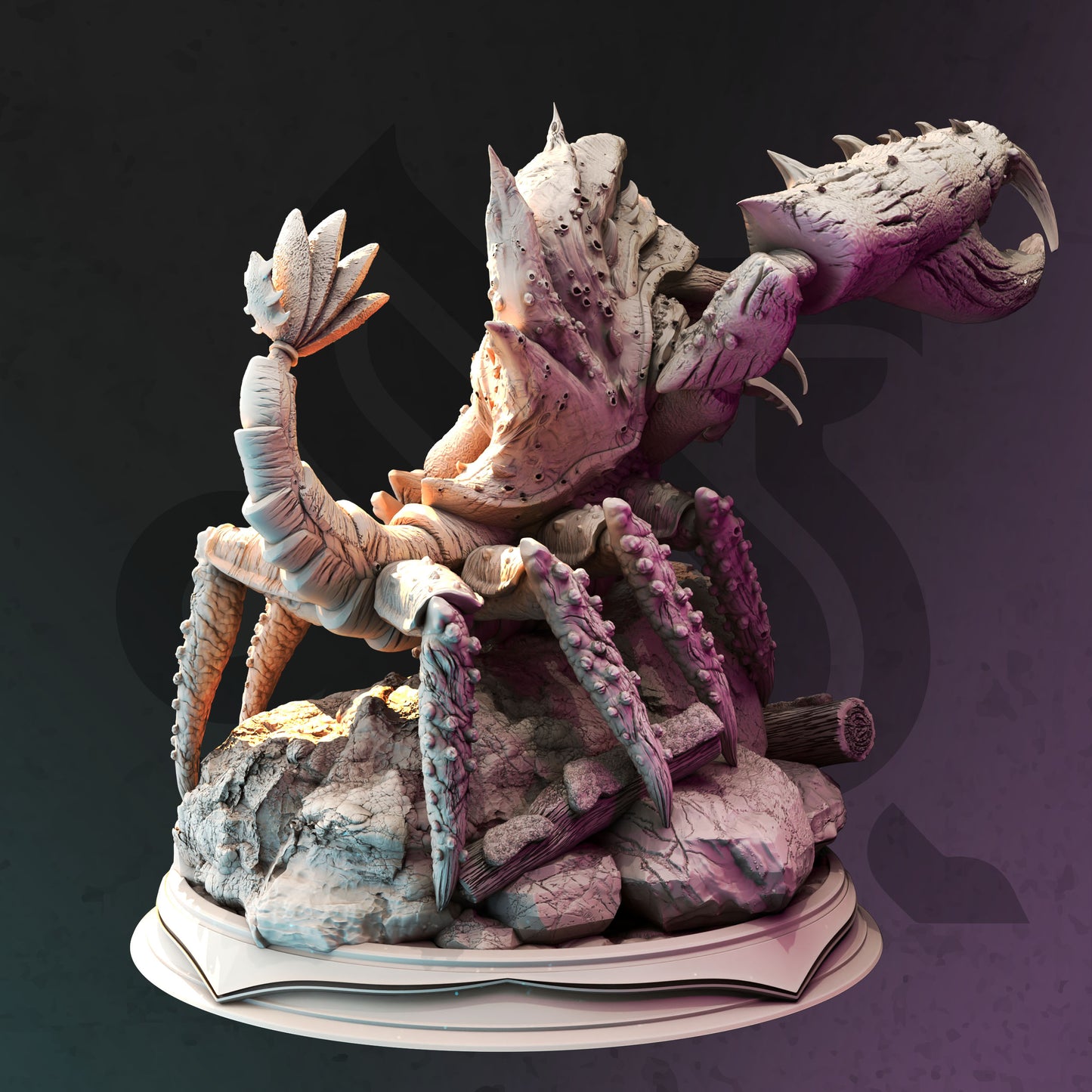 Giant Enemy Lobster Monster Abomination 32mm Scale - Underdark Crustacean by DM Stash