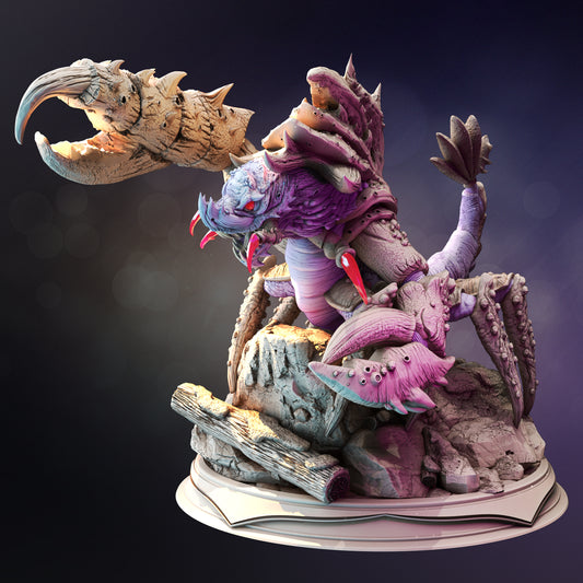 Giant Enemy Lobster Monster Abomination 32mm Scale - Underdark Crustacean by DM Stash