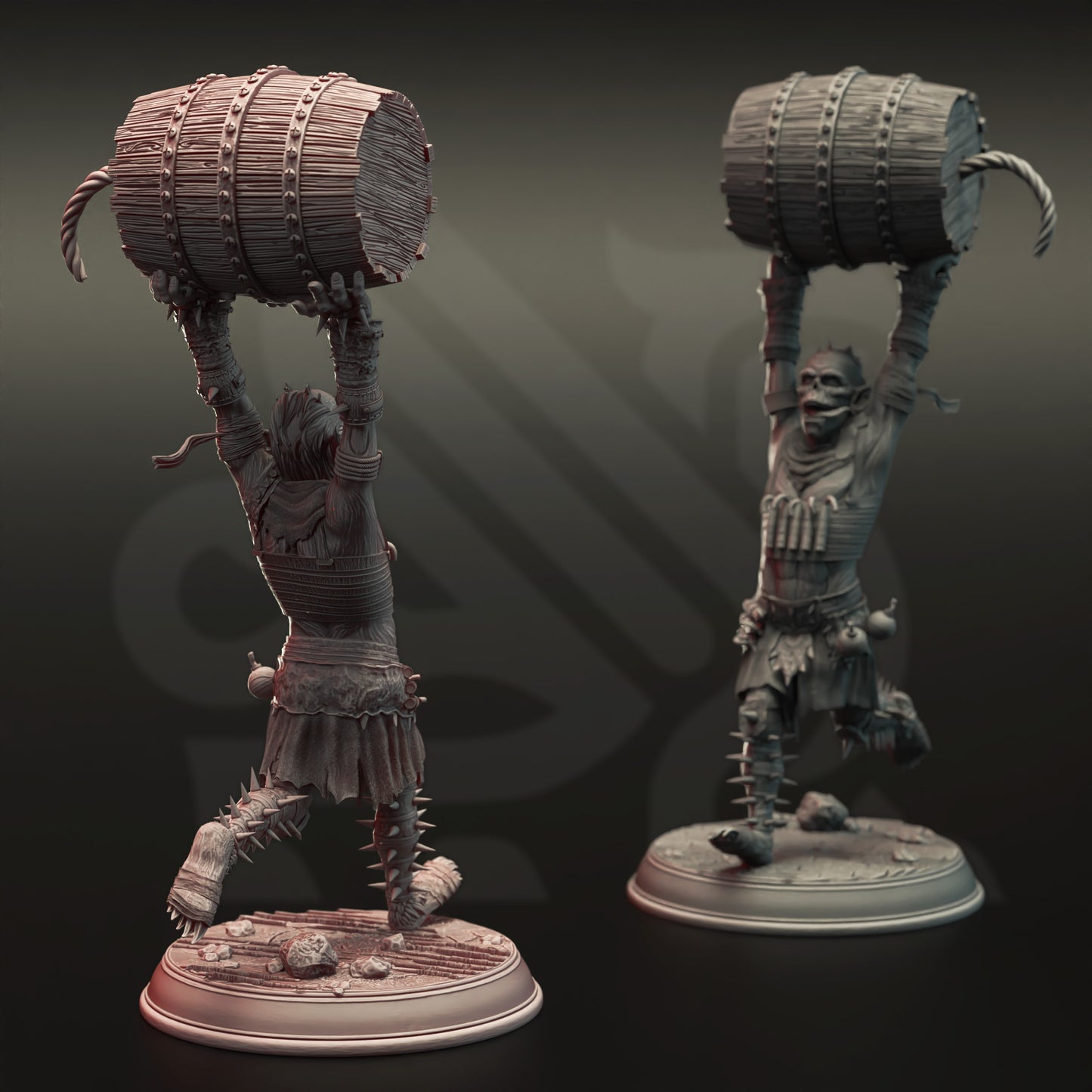 Goblin Bandit Trio Bomber Assassin Slinger Minions 32mm Scale - Goblin War Squad by DM Stash