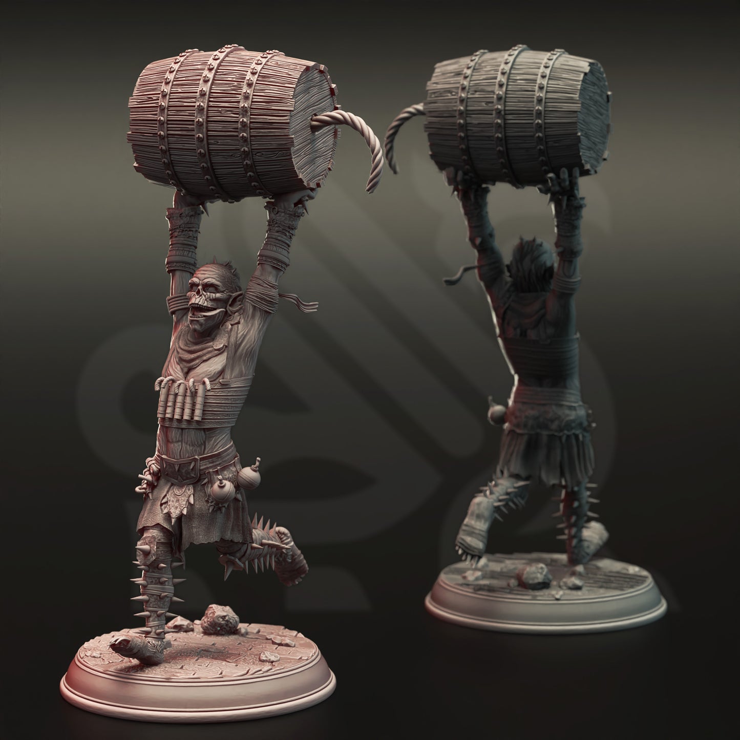 Goblin Bandit Trio Bomber Assassin Slinger Minions 32mm Scale - Goblin War Squad by DM Stash