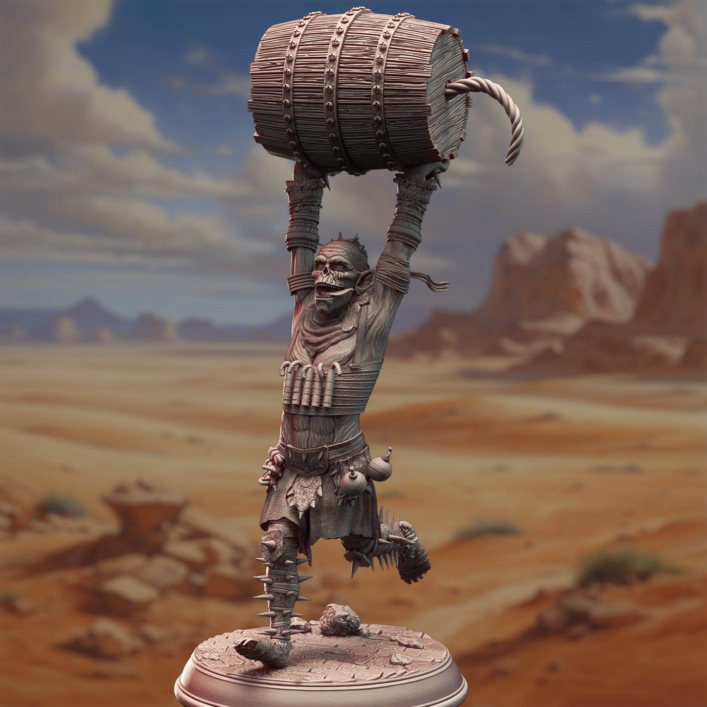 Goblin Bandit Trio Bomber Assassin Slinger Minions 32mm Scale - Goblin War Squad by DM Stash