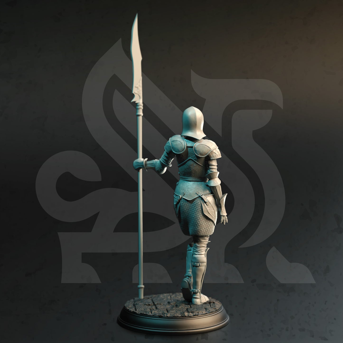 City Guard Human Infantry Male Female Sword Polearm 32mm Scale - Footsoldiers by DM Stash