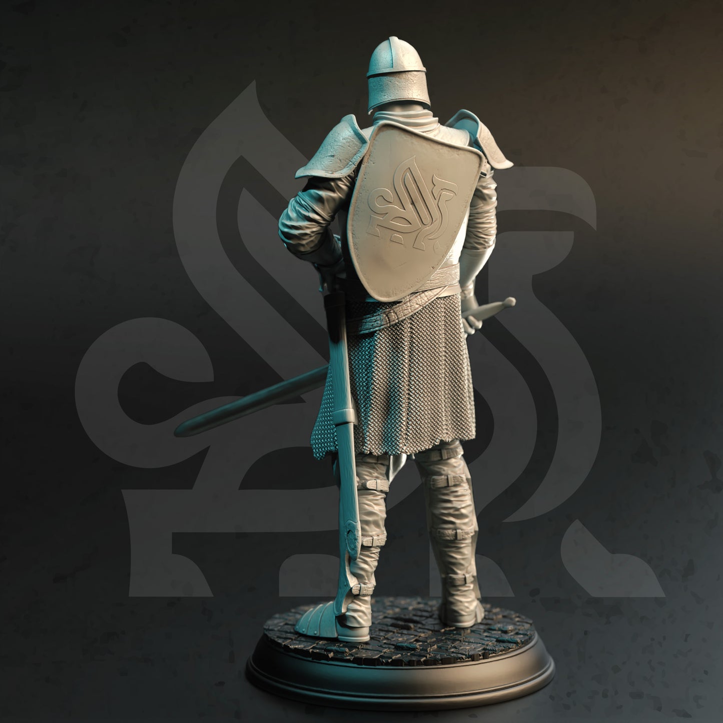 City Guard Human Infantry Male Female Sword Polearm 32mm Scale - Footsoldiers by DM Stash
