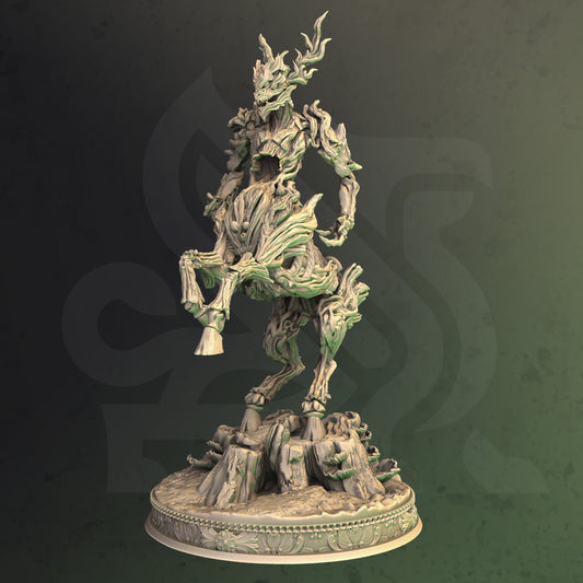 Treant Centaur Forest Guardian Monster Deity 32mm Scale - Angered Forest Spirit by DM Stash