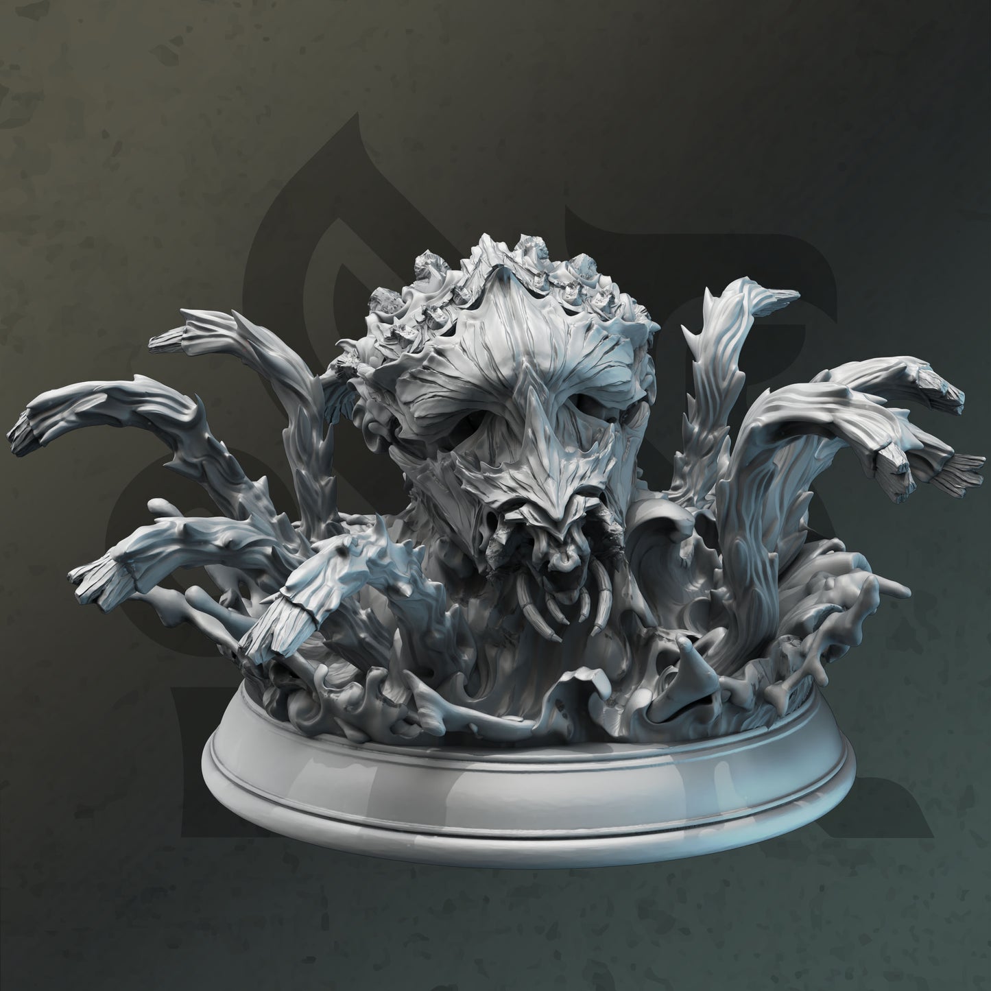 Kraken Spirit Elemental Water Monster Miniature 32mm Scale - Kraken of the Depths by DM Stash