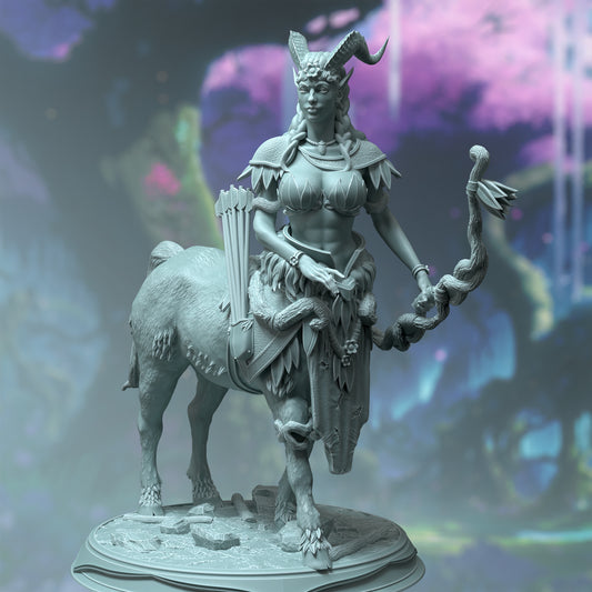 Centaur Fawn  Female Fantasy Creature Miniature 32mm Scale - Centaur Sentinel by DM Stash
